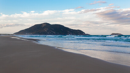 Fototapeta na wymiar beach Florianópolis