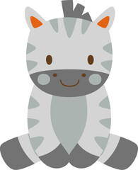 Zebra Animal Sitting