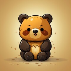 Cute Bear Hug Honeycomb , Cartoon Graphic Design, Background Hd For Designer