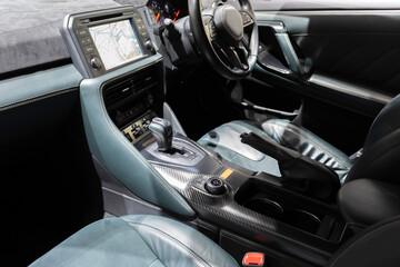 高級車のコックピットイメージ