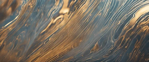 Wandaufkleber chrome marbled abstract background © Crimz0n