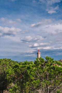 Cap Bear lighthouse mediterranean