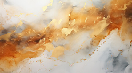 Fototapeta na wymiar Marble abstract acrylic background. Marbling artwork texture. Agate ripple pattern, Gold powder,