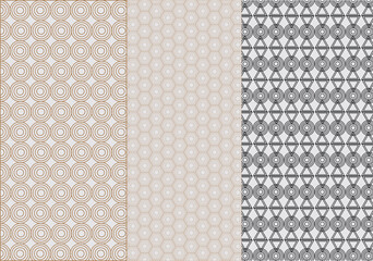 Seamless geometric pattern design .