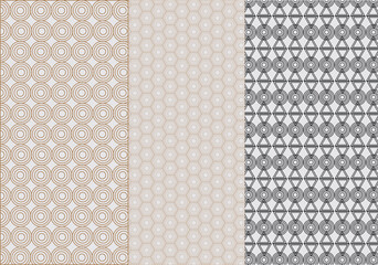 Seamless geometric pattern design .