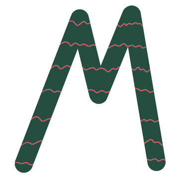 M alphabet