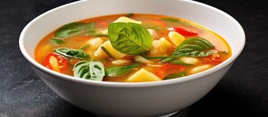 For a healthy diet I recommend trying the vegetable soup at a Thai restaurant which is both nutritious and delicious perfect for lunch or dinner and showcases the flavors of Thai cuisine on 