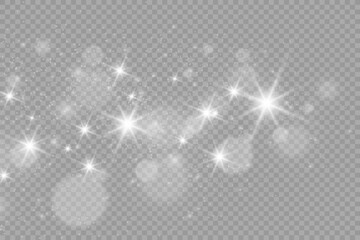 Brilliant dust vector shine. Glittering shiny ornaments for background. Vector illustration.	
