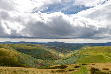 landscape with clouds