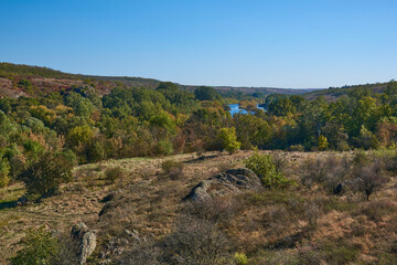 Fototapeta premium Beautiful landscapes of Ukraine