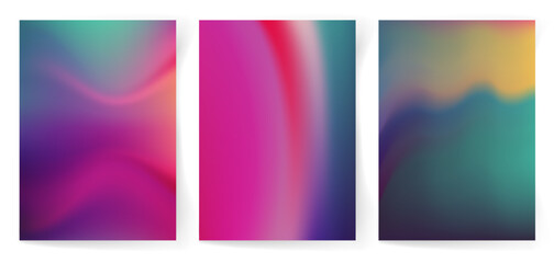 Bright gradient background with place for text.