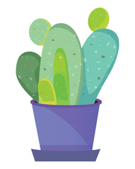 cactus plant vector design