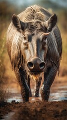 Graceful Warthogs: Beauty in the Wild