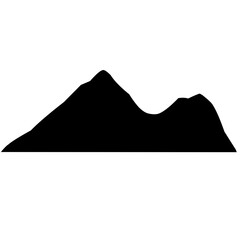 Fototapeta na wymiar Mountains silhouette