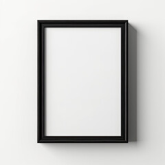 Mock up poster in interior background, 3D render