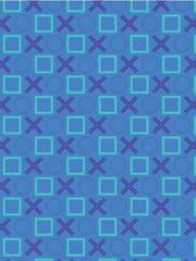 x color pattern