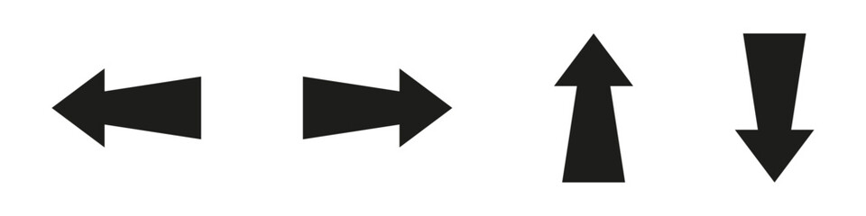 black arrow direction vector illustration design