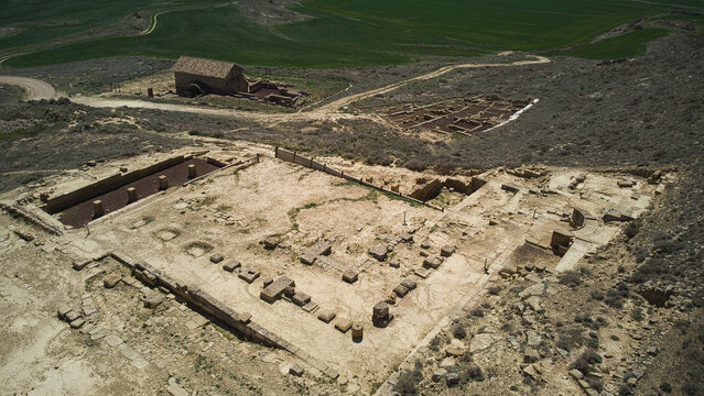 Roman Ruins Los Banales Uncastillo, Zaragoza, Spain