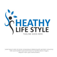 Healthy Life Style Logo Vector Logo Template. LifeStyle Logo Design, Healthy Life, Logo Design Vector.