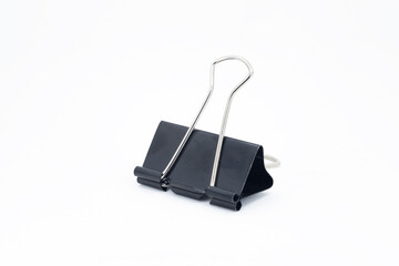 black paper clip