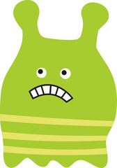 Scary creature illustration