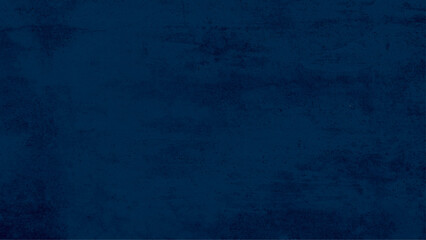 Close Up retro plain dark blue color cement wall background texture.
