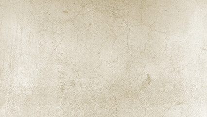 Cream color grunge cement wall. Close Up retro plain cream color cement wall background texture