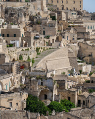 Obraz premium Matera, nella regione della Basilicata, una delle città più belle d'Italia
