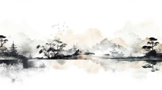 水墨画 Images – Browse 26,656 Stock Photos, Vectors, and Video