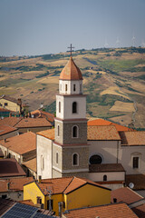 Fototapeta na wymiar Borghi della basilicata, posti bellissimi nel sud-italia