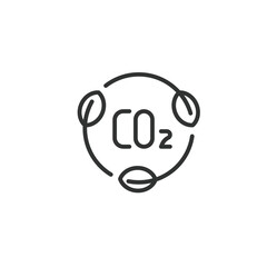 Co2, emissions, 0 emission, eco friendly, reduce, icon, air, green, environment, carbon, climate, sustainable, clean, pollution, conservation, renewable, energy, greenhouse, gas, tree, planting