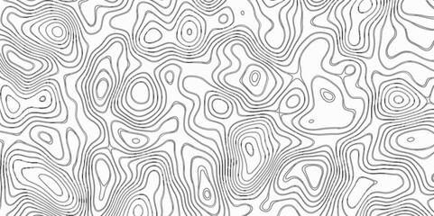 Topographic Map in Contour Line Light Topographic White seamless marble texture paper contour map and Ocean topographic line map with curvy wave isolines vector Natural printing illuis