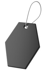 Price tag. Price label. 3D illustration.