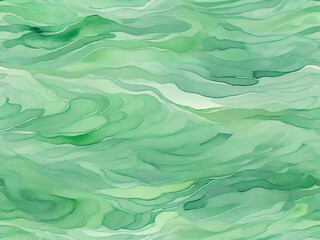 Abstract background of light green pattern, brushed texture and watercolor style, small sparse casual not uniformed ripples