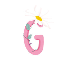 Alphabet letter G
