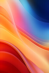 Abstract Gradient Background, Metallic abstract wavy liquid background layout design tech innovation glossy design element.