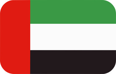 Uniter Arab Emirates Dubai Flag vector