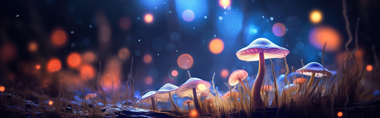 Magic Mushrooms Forest Header