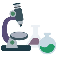 Obraz premium Hospital Element Collection such as Stethoscope, Thermometer, Exist sign, the signs is in hospital and Symbol also. 