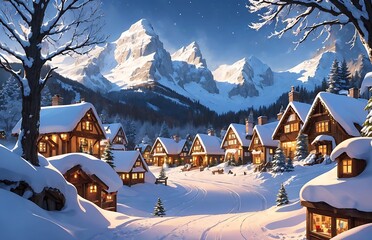 Discover the magic of a hidden Christmas wonderland in the snowy north."