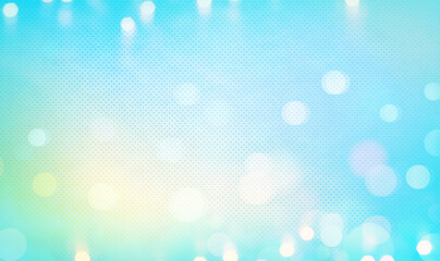 Light blue bokeh background for seasonal, holidays, event and celebrations © Robbie Ross