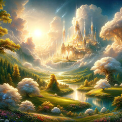 heaven tree in the mountains