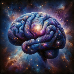 brain in the space