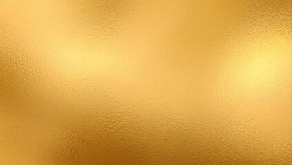 Gold foil leaf texture, glass effect, background vector illustration. 
