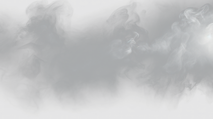 Smoke on the transparent background