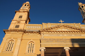 orthodox church (sainte-evaggelistria) in chania in crete in greece