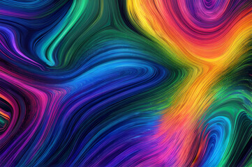 Light abstract wallpaper background design, multicolored modern style, Generative AI