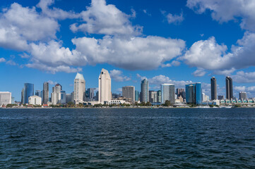 Fototapeta na wymiar San Diego skyline