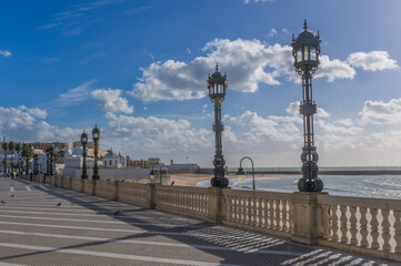 Fototapeta na wymiar Cadiz city view