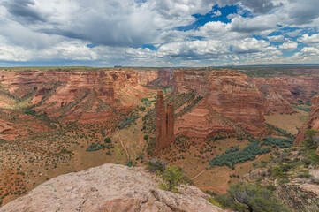Spider rock in Canyon de Chelly
